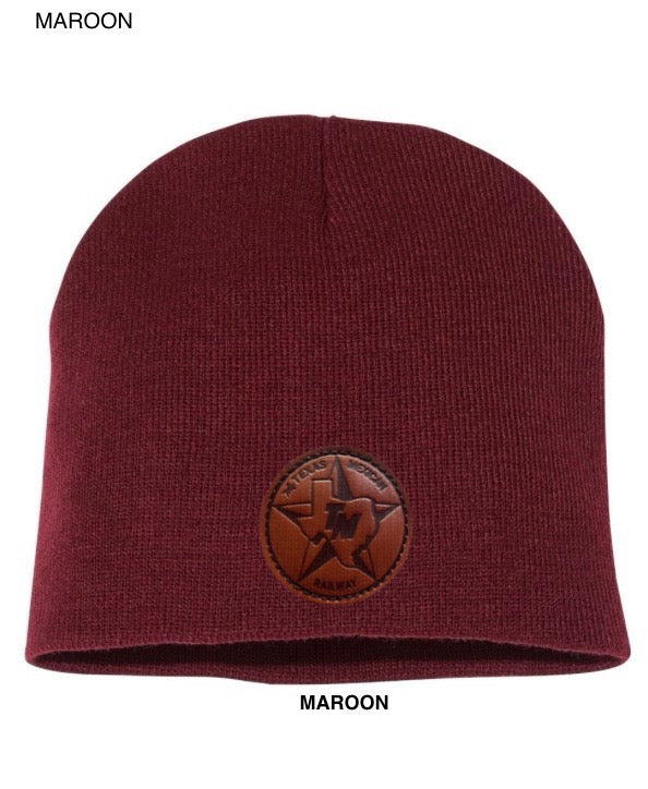 TM Leatherface Patch Beanie